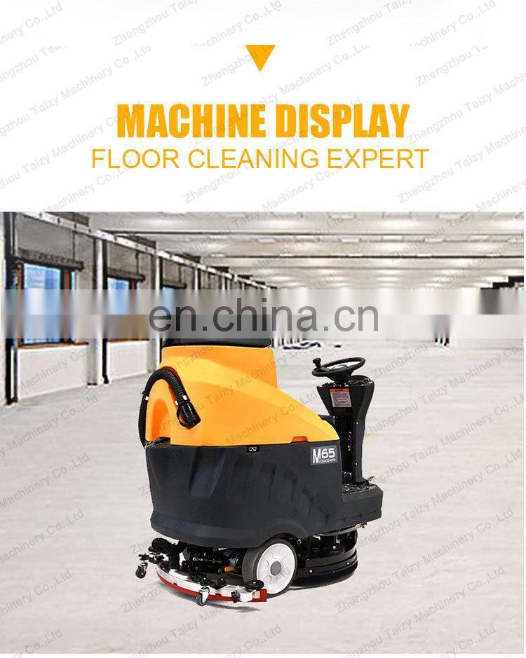 Floor Scrubber New Developed Ride-On Road Street Sweeper Machine