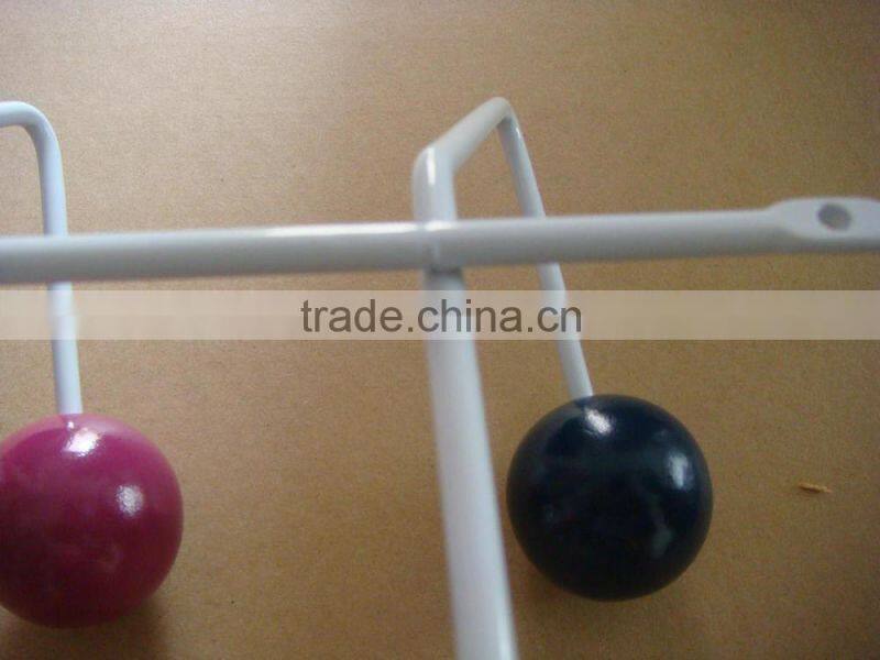 Living room decorative hang it all iron coat rack