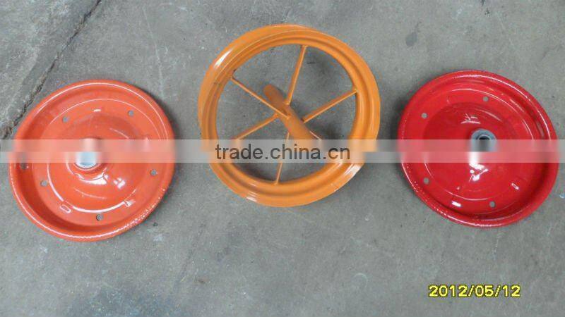 (wheel rim)wheel barrow spare parts(wheelbarrow parts)