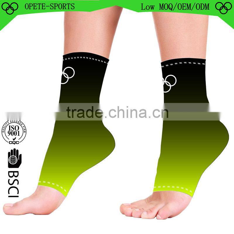 Elastic Compression Ankle Support Brace Sports Wrap Relief Pain Foot Sleeve