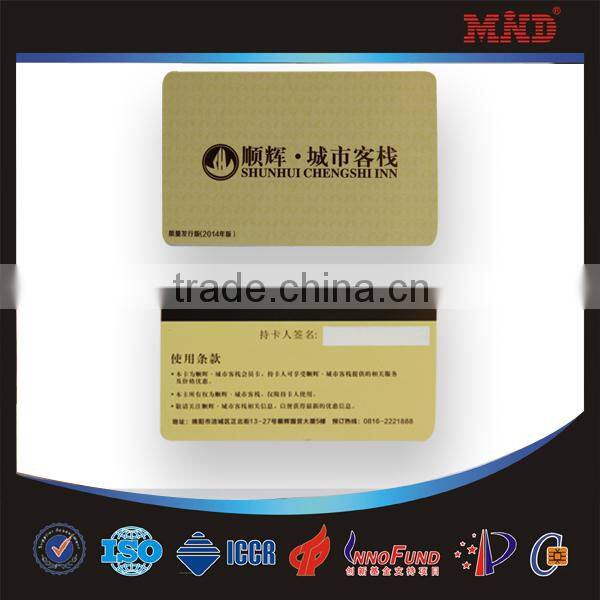 MDC99 blank credit cards with magnetic stripe