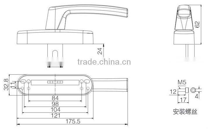 Window handle JW-9002