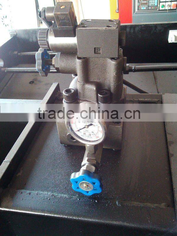 QC11K-25x2500 CNC guillotine shearing machine, CNC Steel Plate Cutting Machine