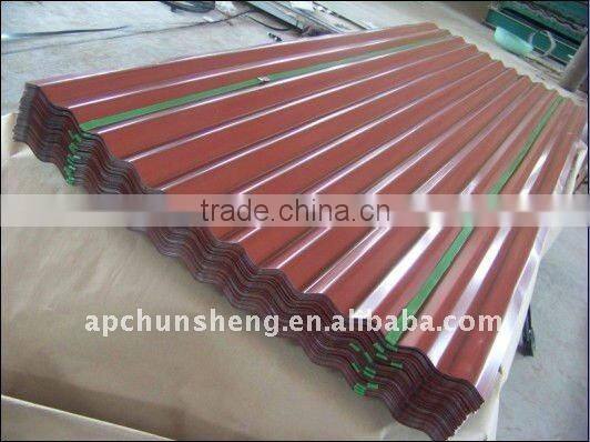 colorful steel roofing panel