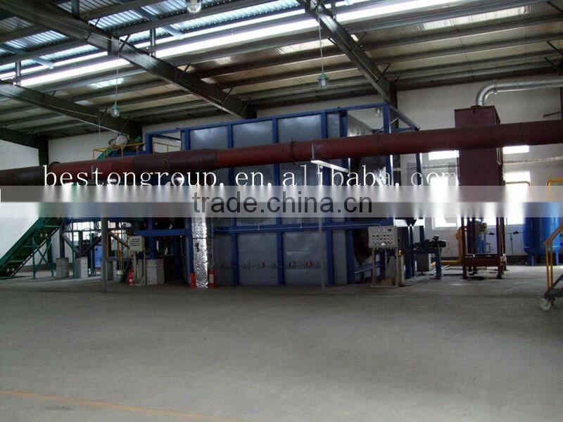 Full automatic tyre recycle machine cost of plastic recycling machine waste tyre pyrolysis