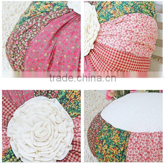 Floral printed cheap round meditation seat cushion