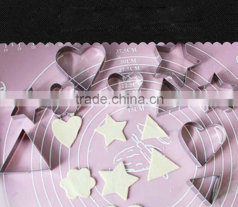 YangJiang factory manufature good quality different shape Stainless Steel cake mold
