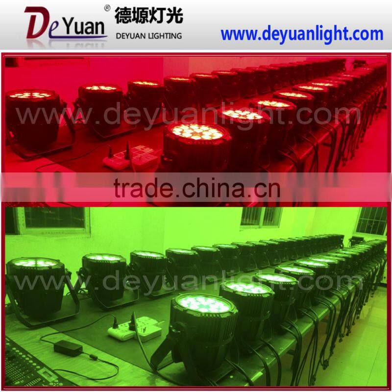 led pro outdoor lighting 18pcs 10w par can lights for sale