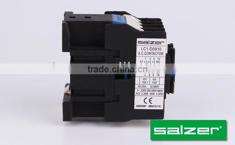 Salzer Old Type SALC1-D0910 AC Contactor
