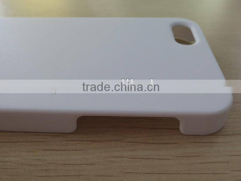 3D Blank clear Glossy or Matte sublimation cases for IPhone 4/4s/5/5s/5c, Custom cases with your own designs printing on them