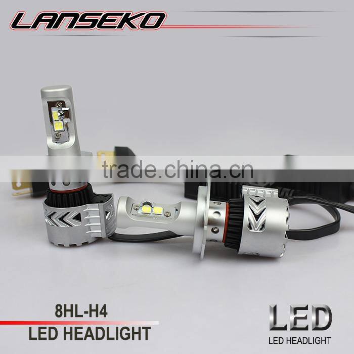 Hot sale!!! G8 led headlight auto 6000lm leds12v lamp with double heat dissipation