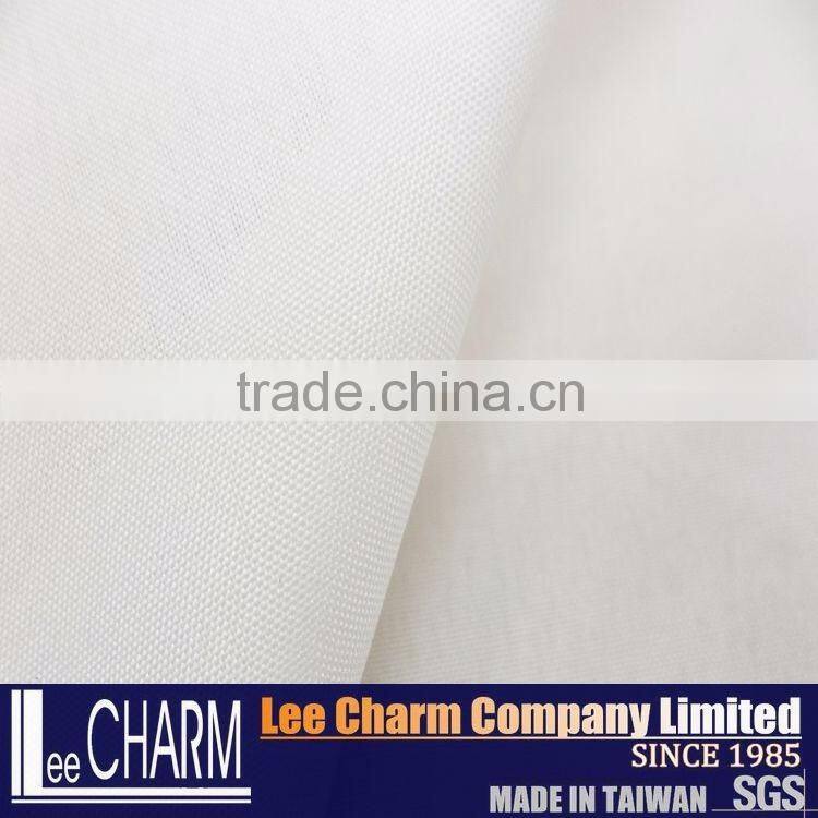 100% Polyester Raw White Printed Pongee Fabric for Artificial Flowers And Leaves