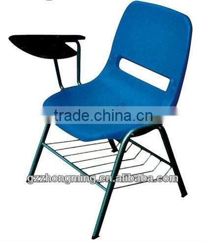 Modern Plastic School Student Chair/Training Chair With Writing Board A-03