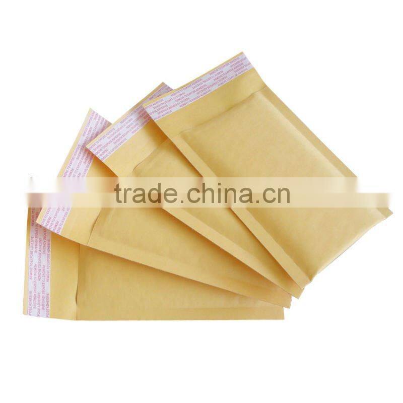 white kraft bubble mailer