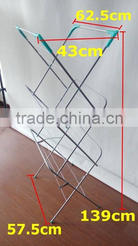 Folding High Quality Steel Clothes Hanging Rack