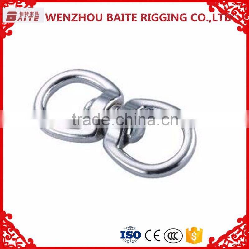 Bag Parts & Accessories Zinc and Alloy Double Eye Swivel Bolt galvanized snap hook