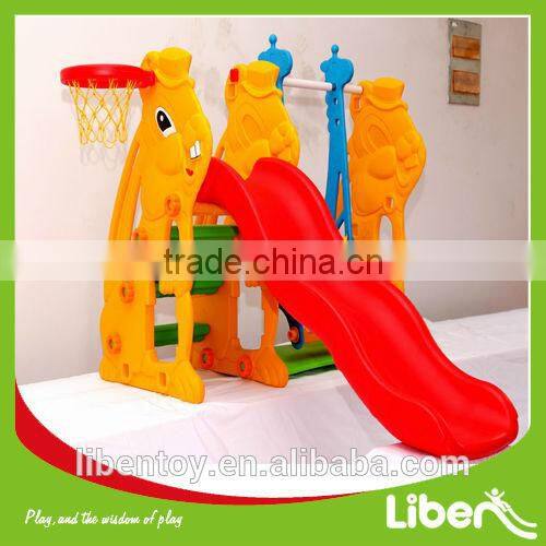 2014 best selling indoor plastic kids slides made in china LE.HT.003