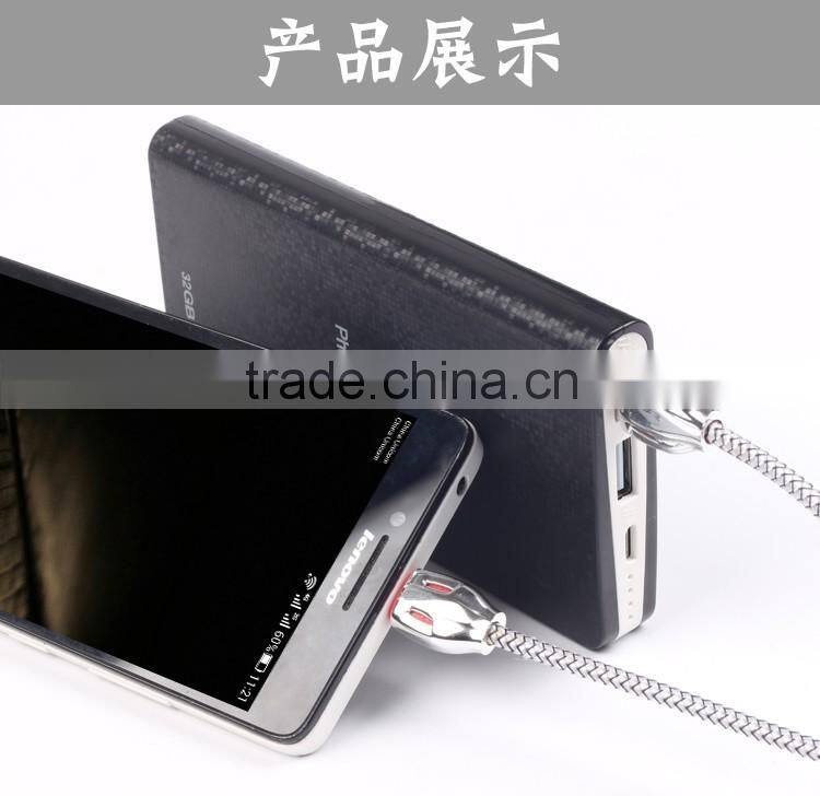 Coolsell cool Laser Snake USB Charger Data Sync Cable For iPhone 6 cable Samsung Micro USB cable