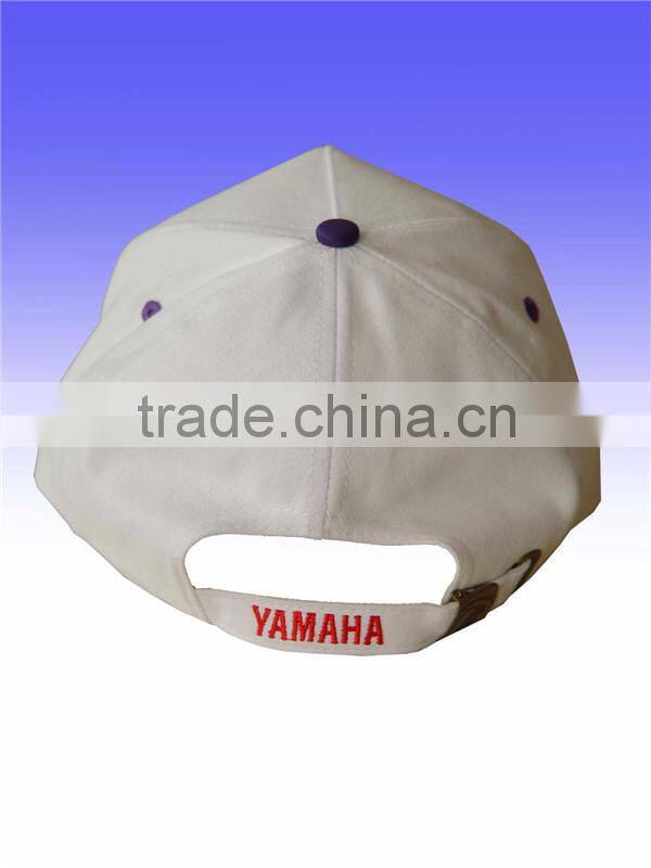 High quality fashion embroidered 100% cotton 6 panel Baseball Cap