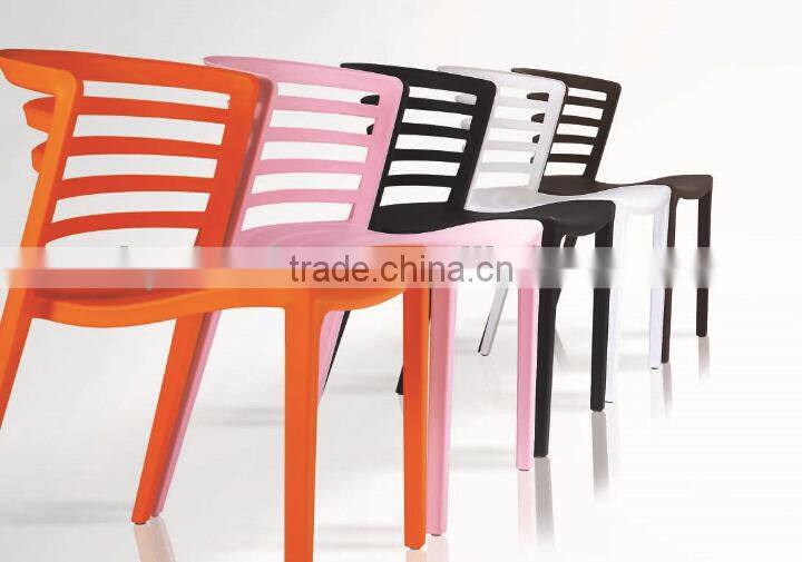 Modern Design Outdoor Furniture Brighton Full PP Plastic Garden Chair