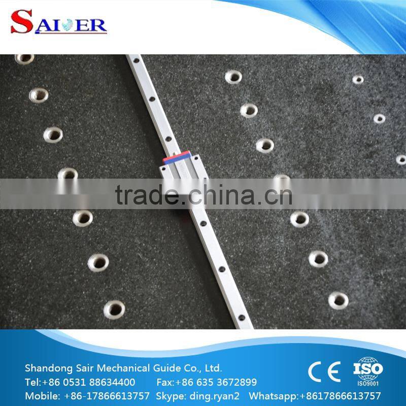 SAIR linear guide rail SER-GD15 linear carriage 15mm linear guideway