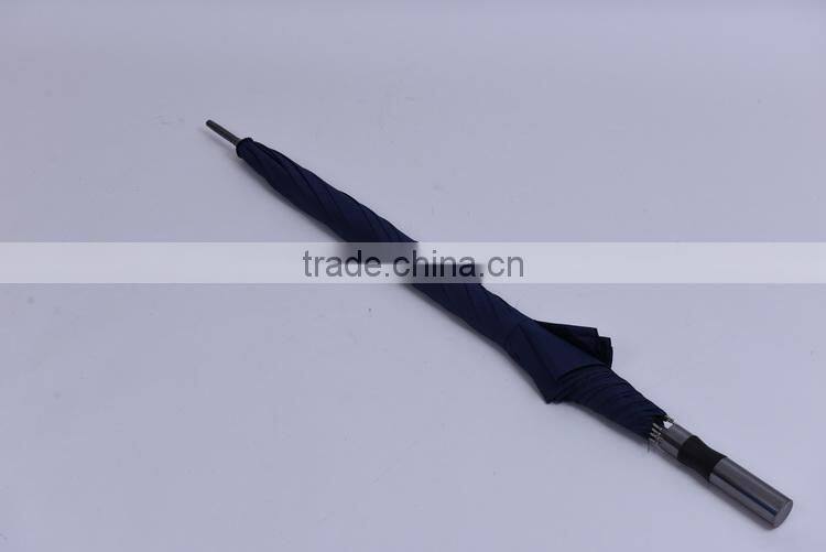 Super light Straight Umbrella Aluminium handle any color by umbrella