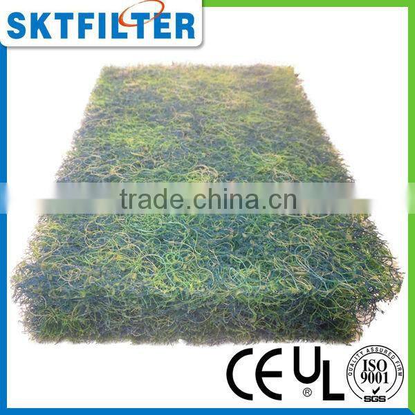 2014 Mixed Green and Blue competitive price filter sponge anti-moisture filter sponge