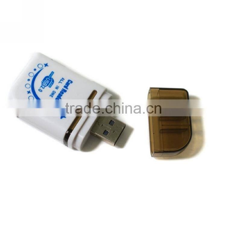 USB2.0 All in 1 Multi Memory Card Reader for Micro memory SD/TF/SD/MS/M2