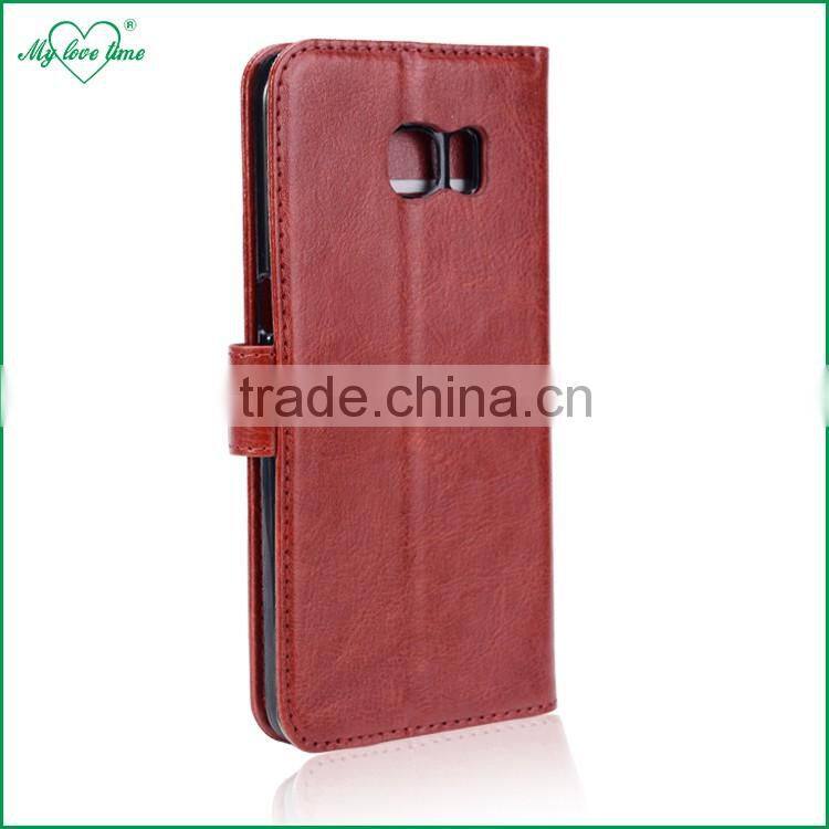 Mobile Phone PU Leather Case Cover for Samsung Galaxy S7 Edge