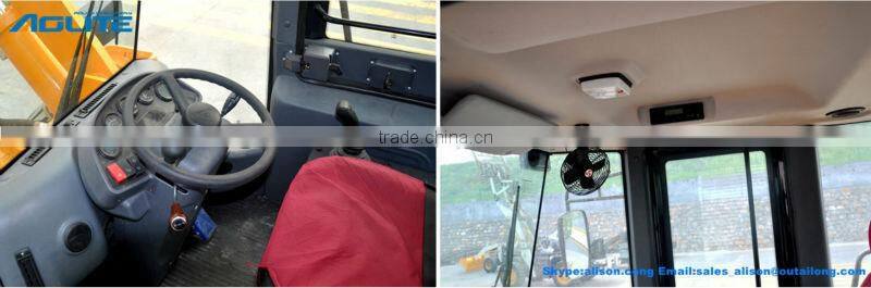 stone bucket loader with 5000kg rated load