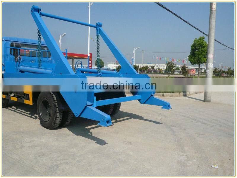 Dongfeng hydraulic skip bin 9m3,skip bins truck ,truck skip bin
