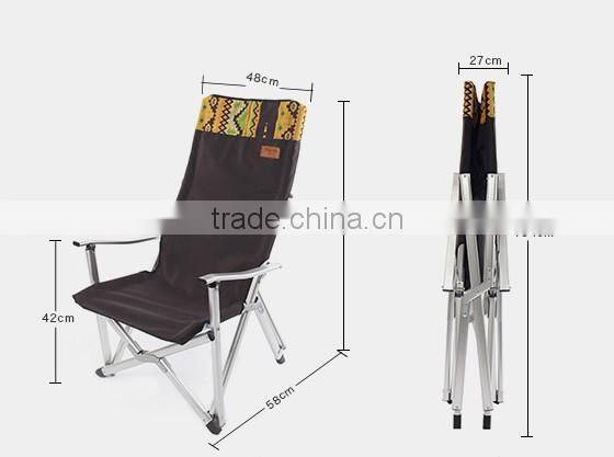 folding beach picnic fabric patio chair for Japan