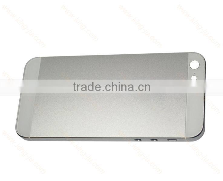 Made in China mid case For iPhone 5G back High quality For Apple iPhone 5G housing back cover+lens+frame