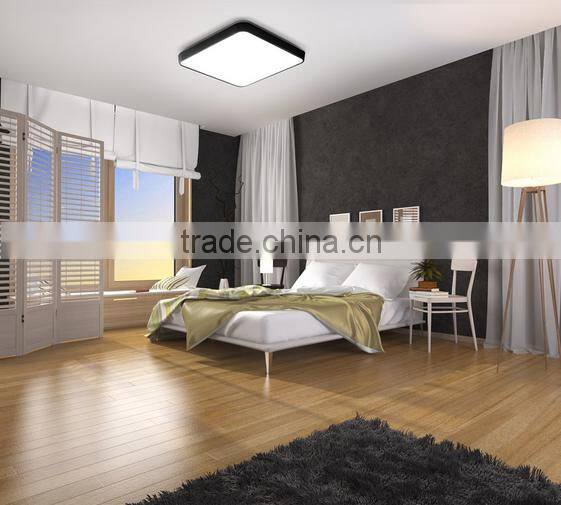 white or black square ceiling panel light 500x500mm