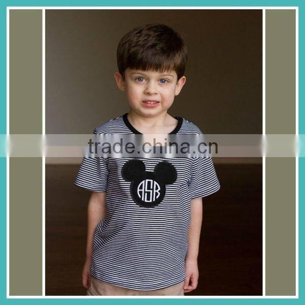 Summer stylish wholesale cheap little boys animal printed t-shirts