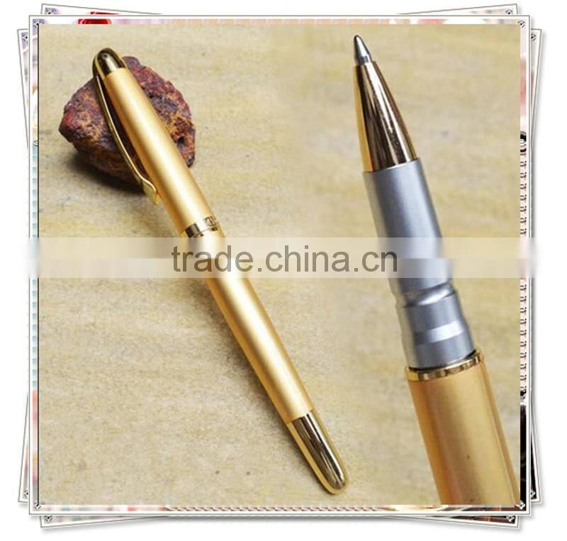 JH-602 jinhao 602 gold metal ball pen, high-grade ballpoint pen for gift