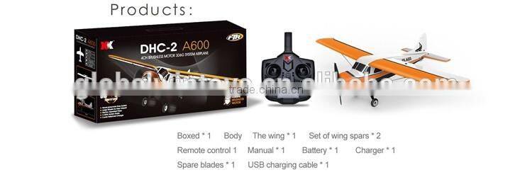 Mini appearance!Wltoys XK A600 3D lock mode fixed wing rc model airplane brushless motor