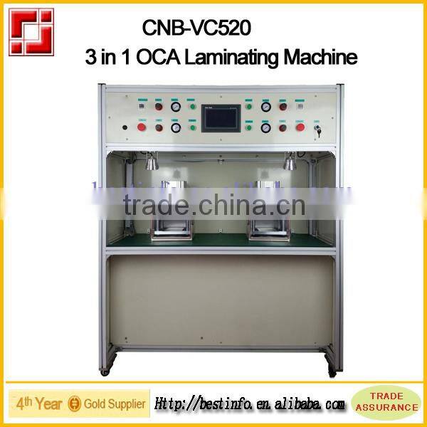 2015 Big Sale 3 in 1 OCA Laminating Machine + 5 in 1 Frame Fixer Machine + 3 in 1 LCD Separator machine + Vacuum Heating Plate