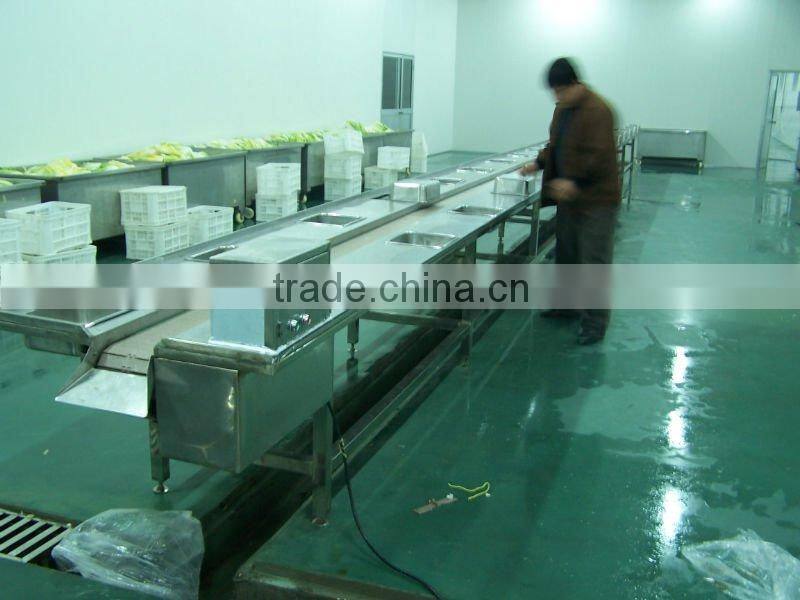 Kimchi processing line