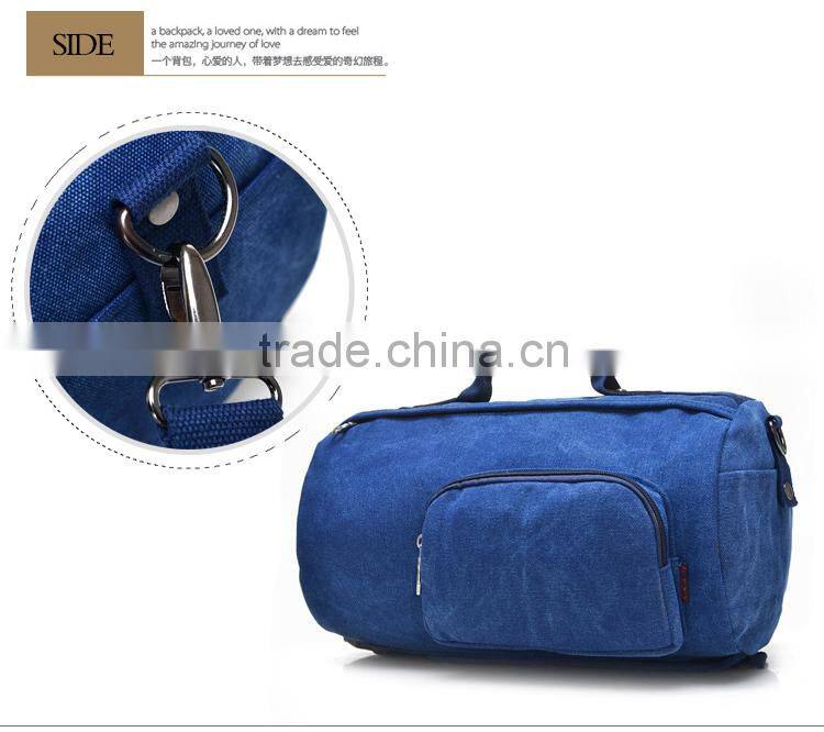wholesale canvas backpack new fashion stylish sport bucket backpacks
