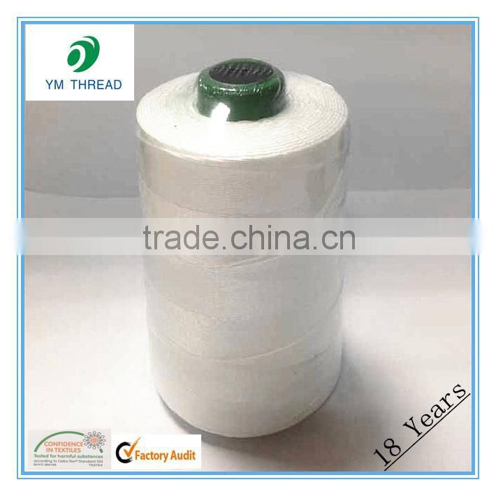100 Polyester Bag Closing Sewing Thread 20/6
