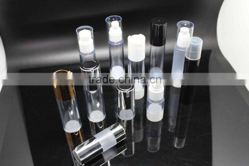airless 15ml cosmetic bottle