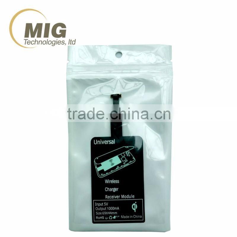 Qi Wireless Charger Receiver Portable charger receiver for all android micro USB