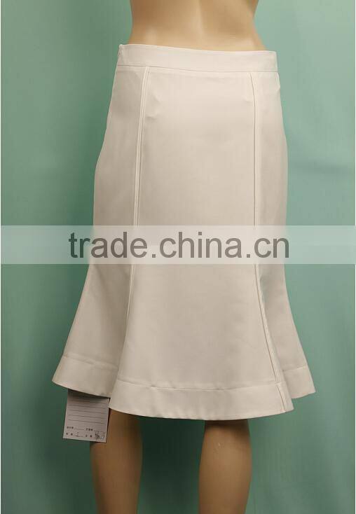 Latest model Dipped hem midi A-line full skirt WS150932769