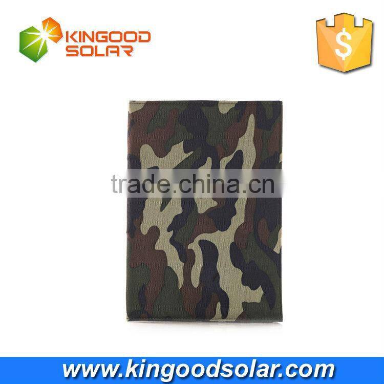 8W Solar panel battery charger 6V outdoor Universal Emergency solar charger for iphon ipad camera