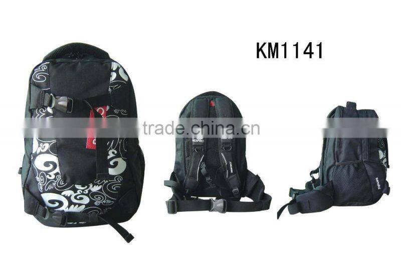 New fashion style nylon Wholesale Yiwu OEM office computer backpack