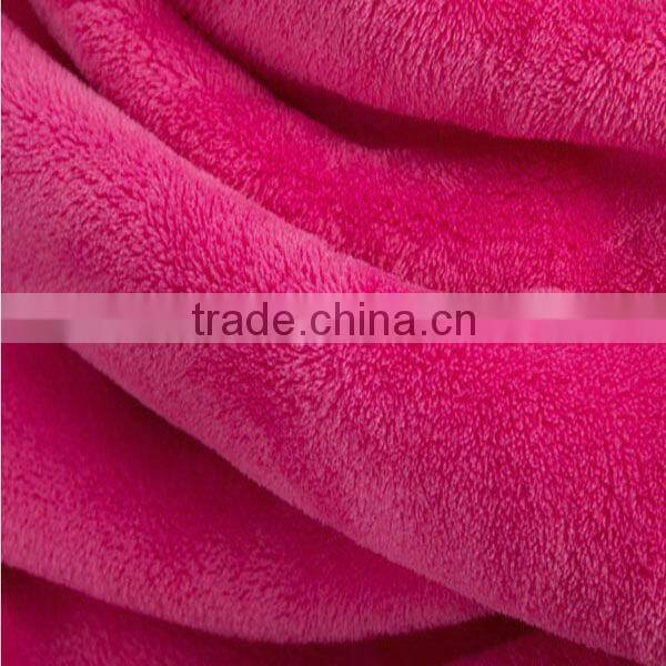 hot sell super soft coral fleece fabric