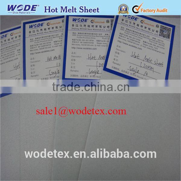 Stiffener sheets counter shoe toe puff material