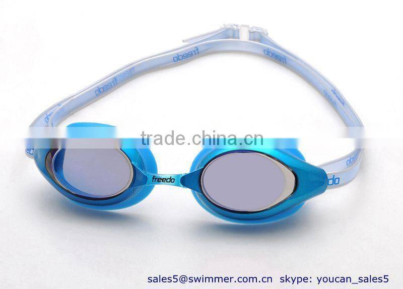 Fashion popular optical speedo goggles with comfortable silicone gasket
