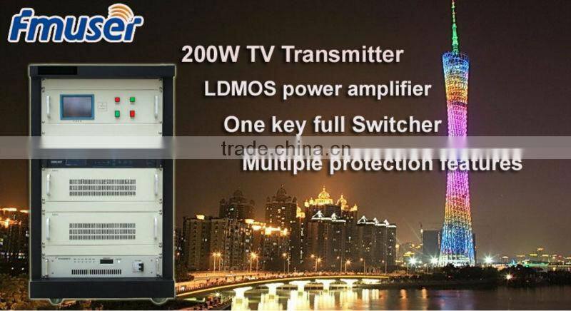 200W LDMOS Amplifier Digital TV transmitter